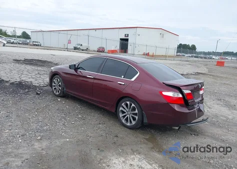 2014 Honda Accord Sport z USA, uszkodzony, nr VIN 1HGCR2F5XEA039862